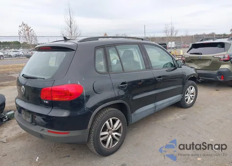 2017 Volkswagen Tiguan 2.0T/2.0T S из США, поврежденный, VIN WVGAV7AX7HK023412